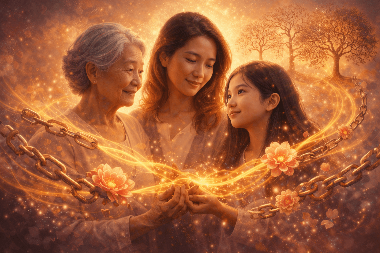 跨越三代的療癒：解開家族能量的糾結
