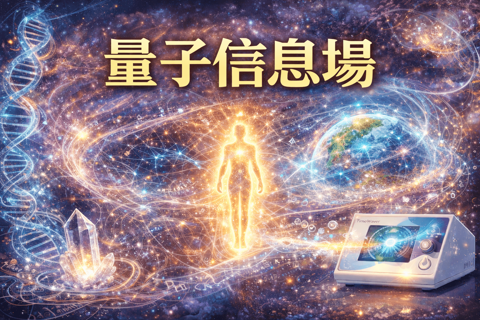 量子信息場是什麼？揭開連結身心靈的隱形能量網絡